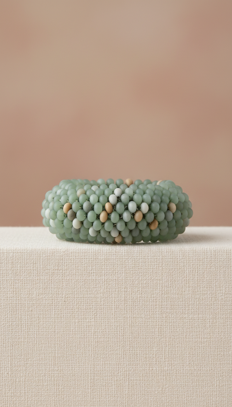 Sage mist beaded bracelet